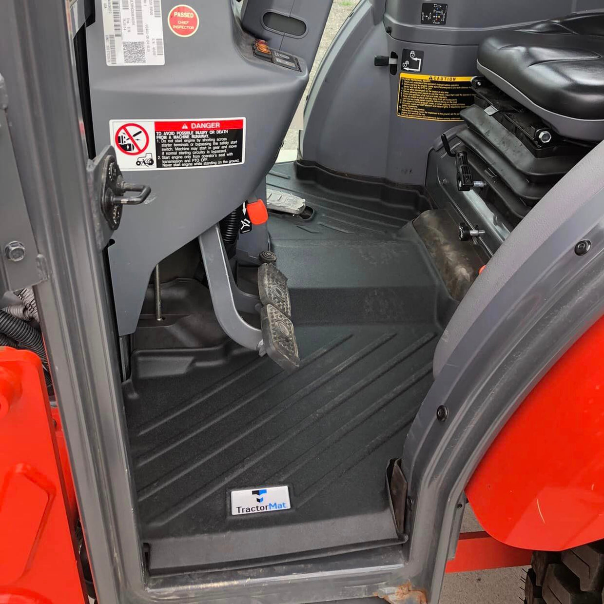 Kubota L Series Hst Tractor Floor Mats By Tractormat —