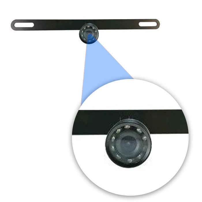 Wireless License Plate Camera with 4.3" LCD! Perfect for trucks, trailers, and more!