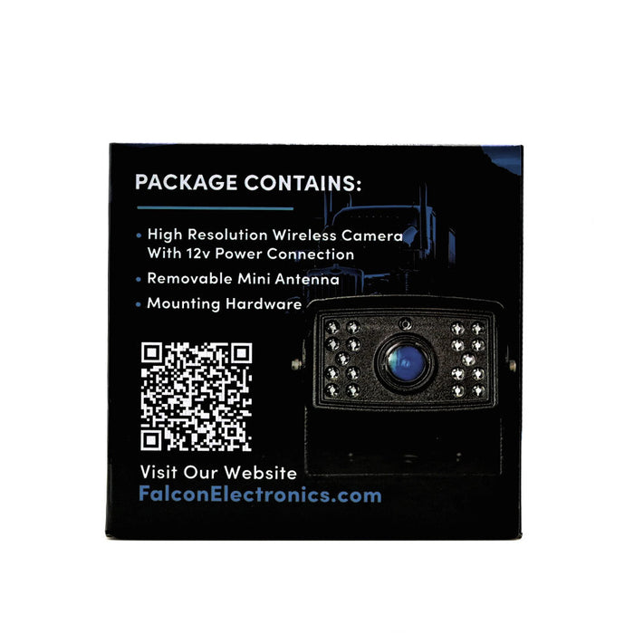 Wireless Backup Camera only! Works with 7" Wireless Backup Cam System with 1-4 Wireless cameras