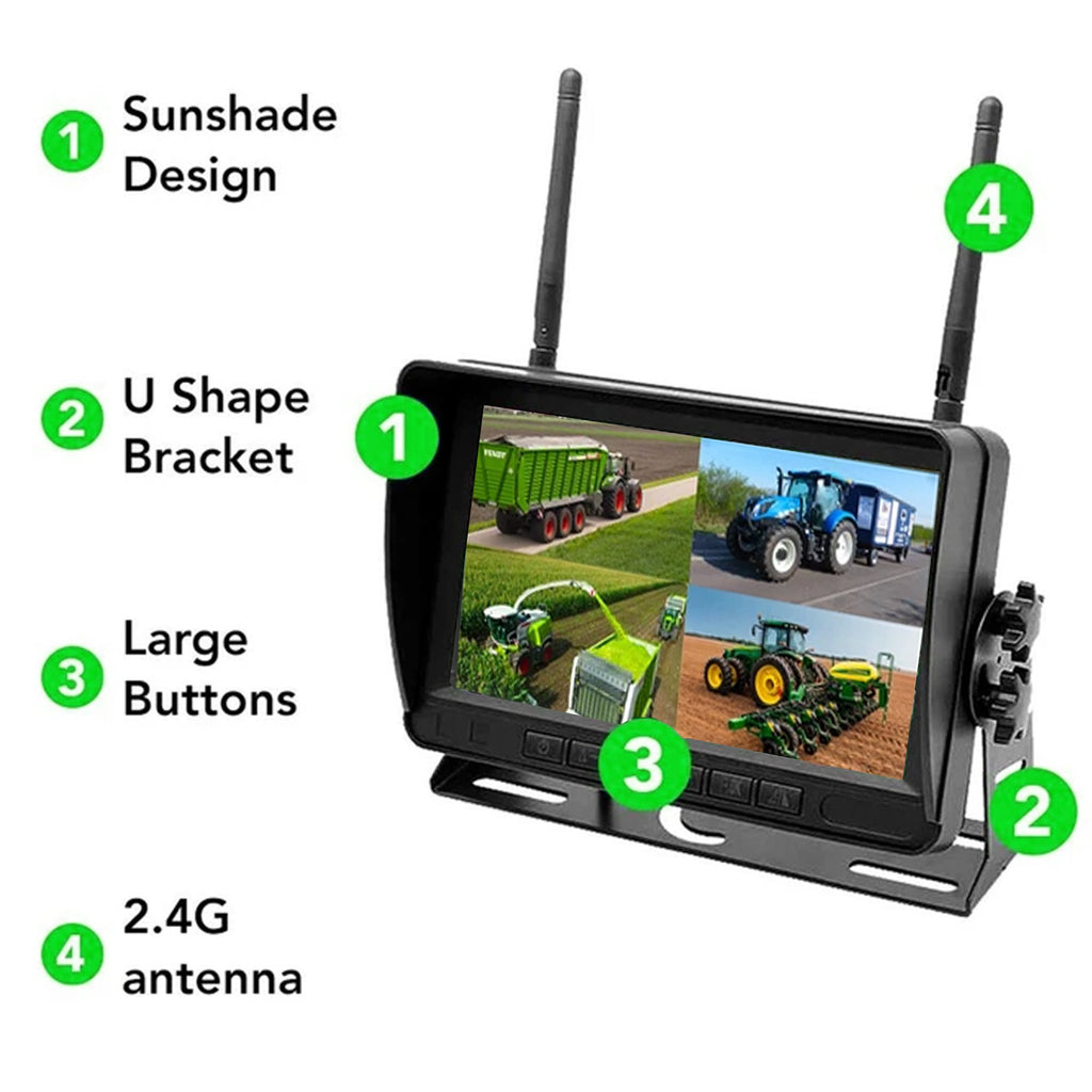 Agri-Farming 2nd Gen Digital Heavy Duty Wireless Camera System